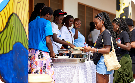 FEED Ghana volunteers